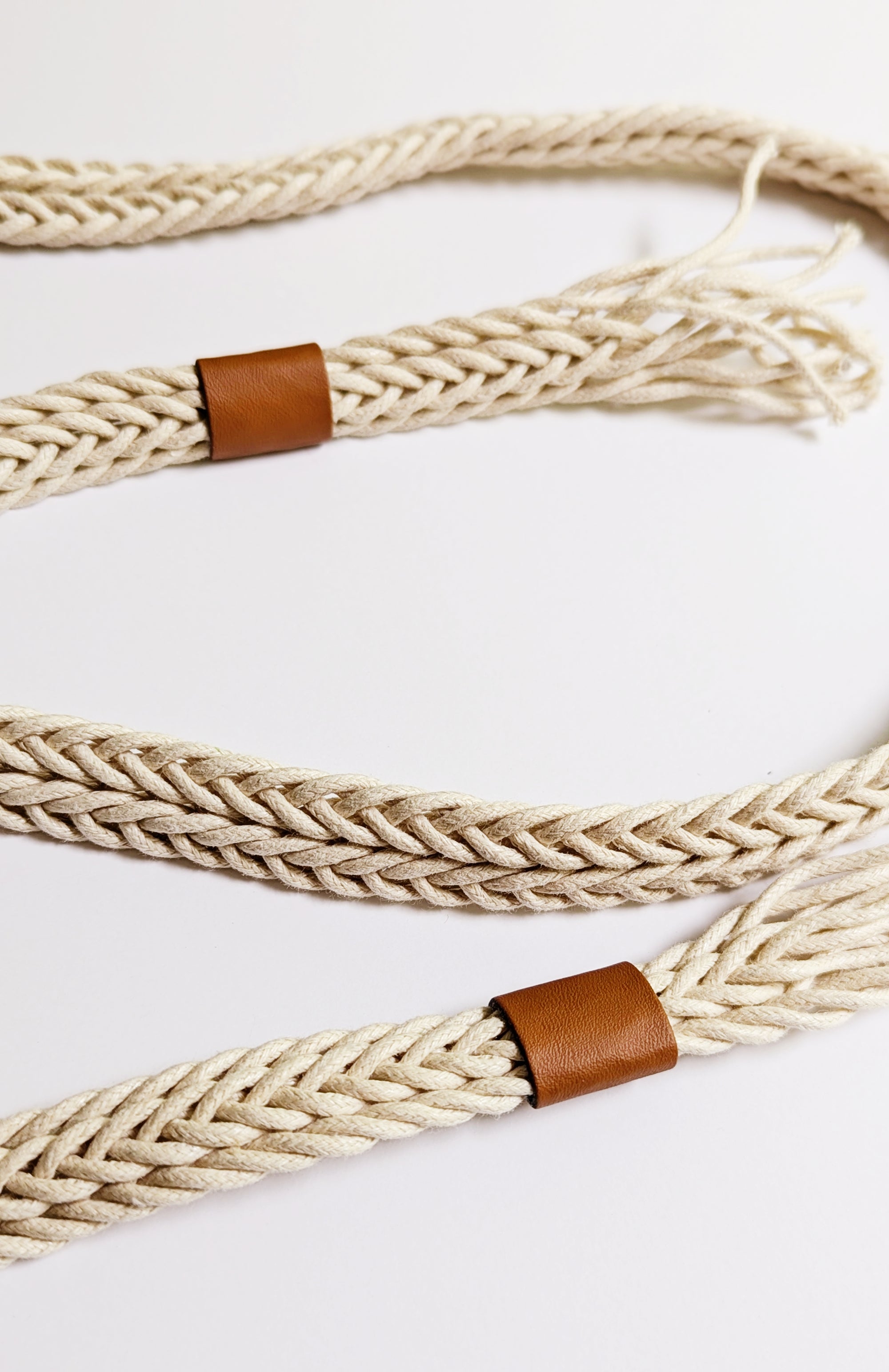Bohemian Style Rope Braid Waist Belt