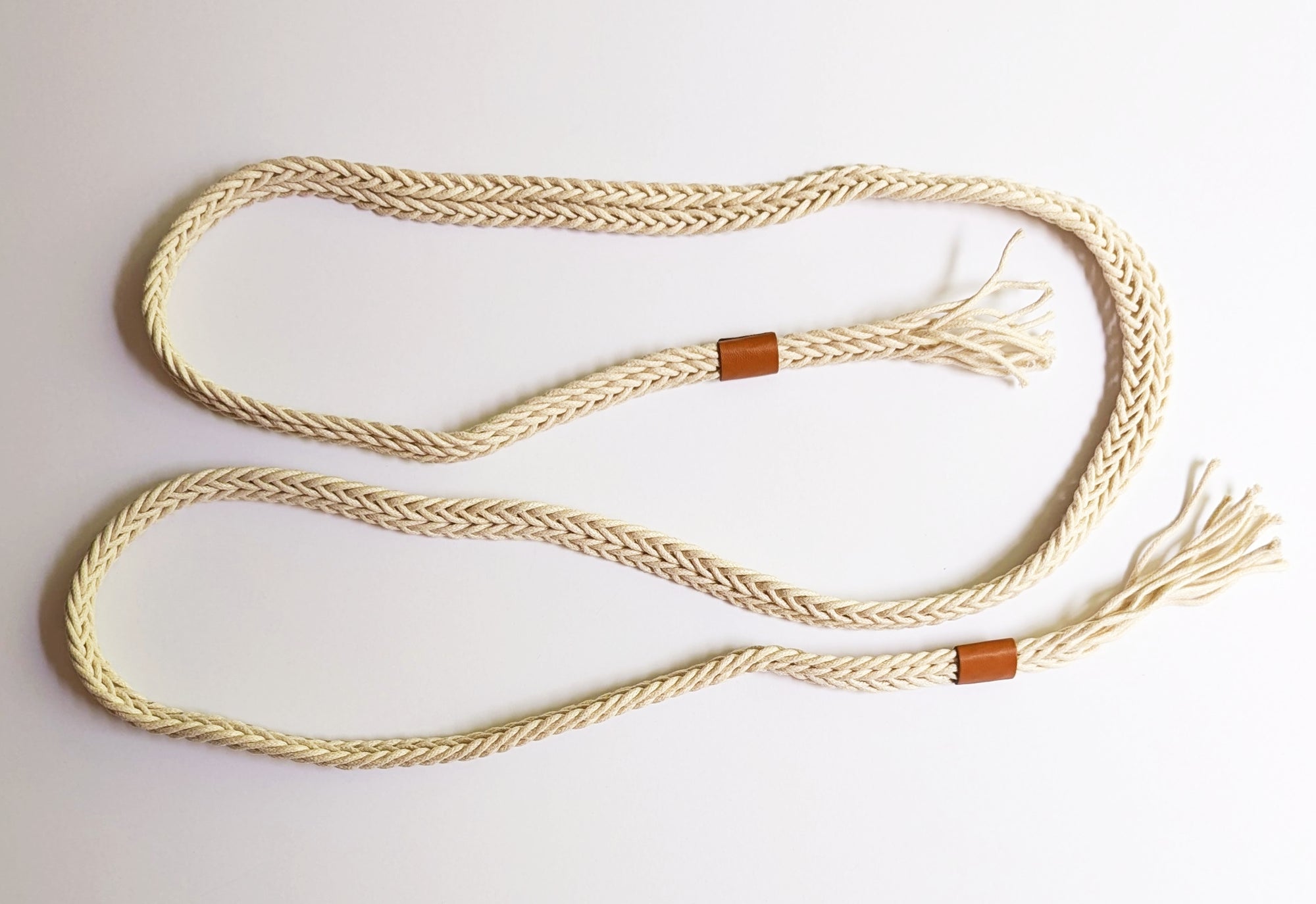 Bohemian Style Rope Braid Waist Belt