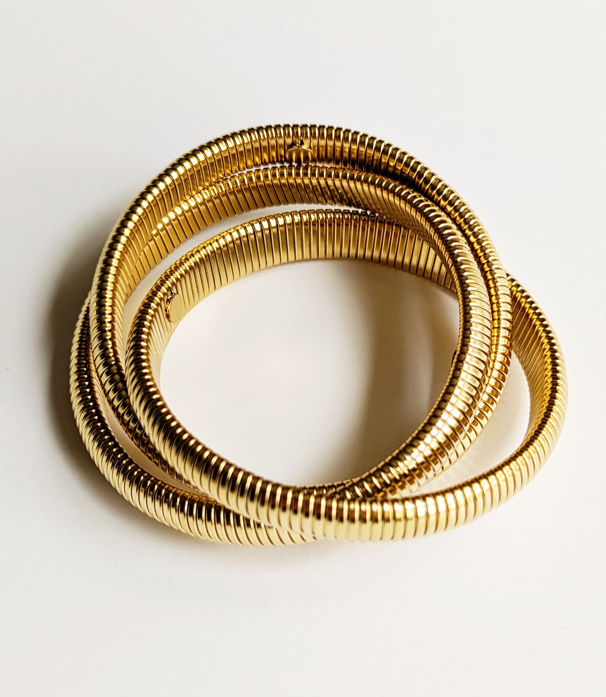 Chunky Triple Cobra Bracelets