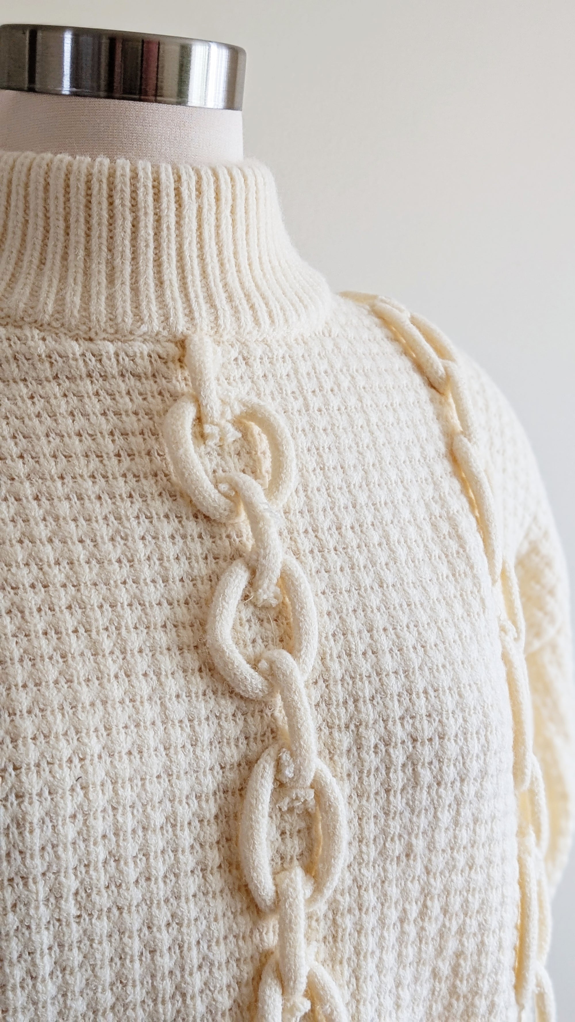 Chunky Chain Sweater