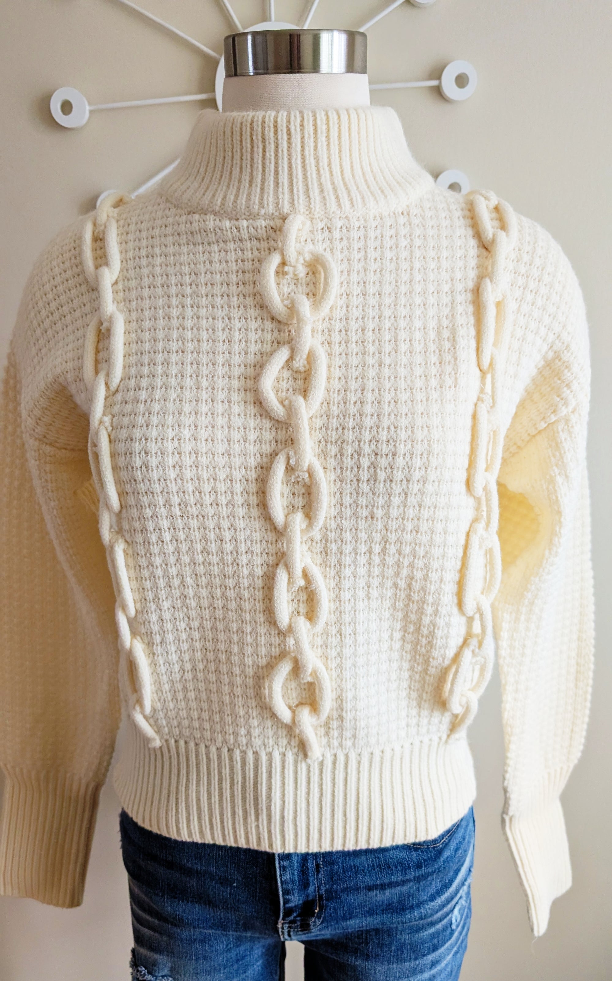 Chunky Chain Sweater