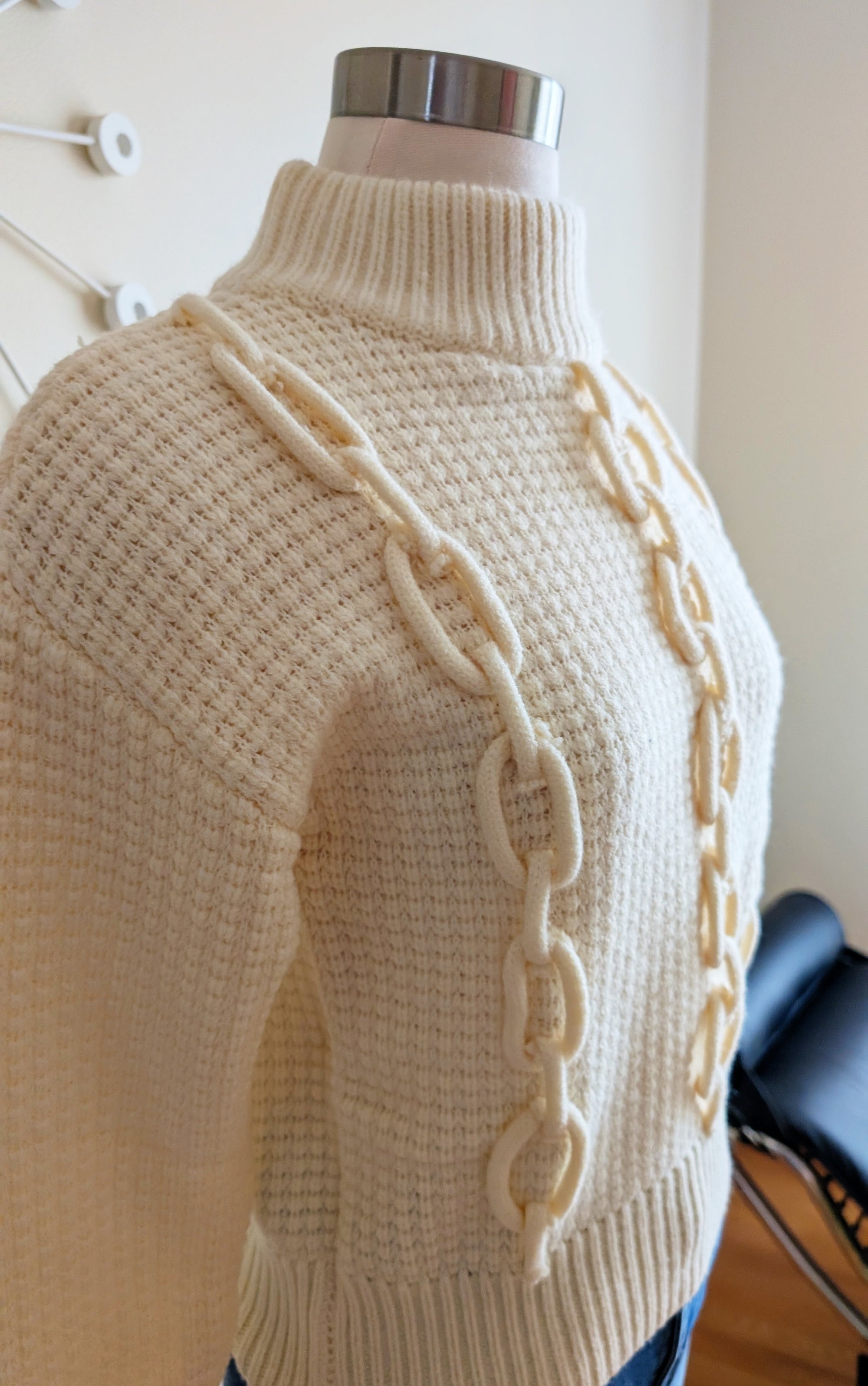 Chunky Chain Sweater