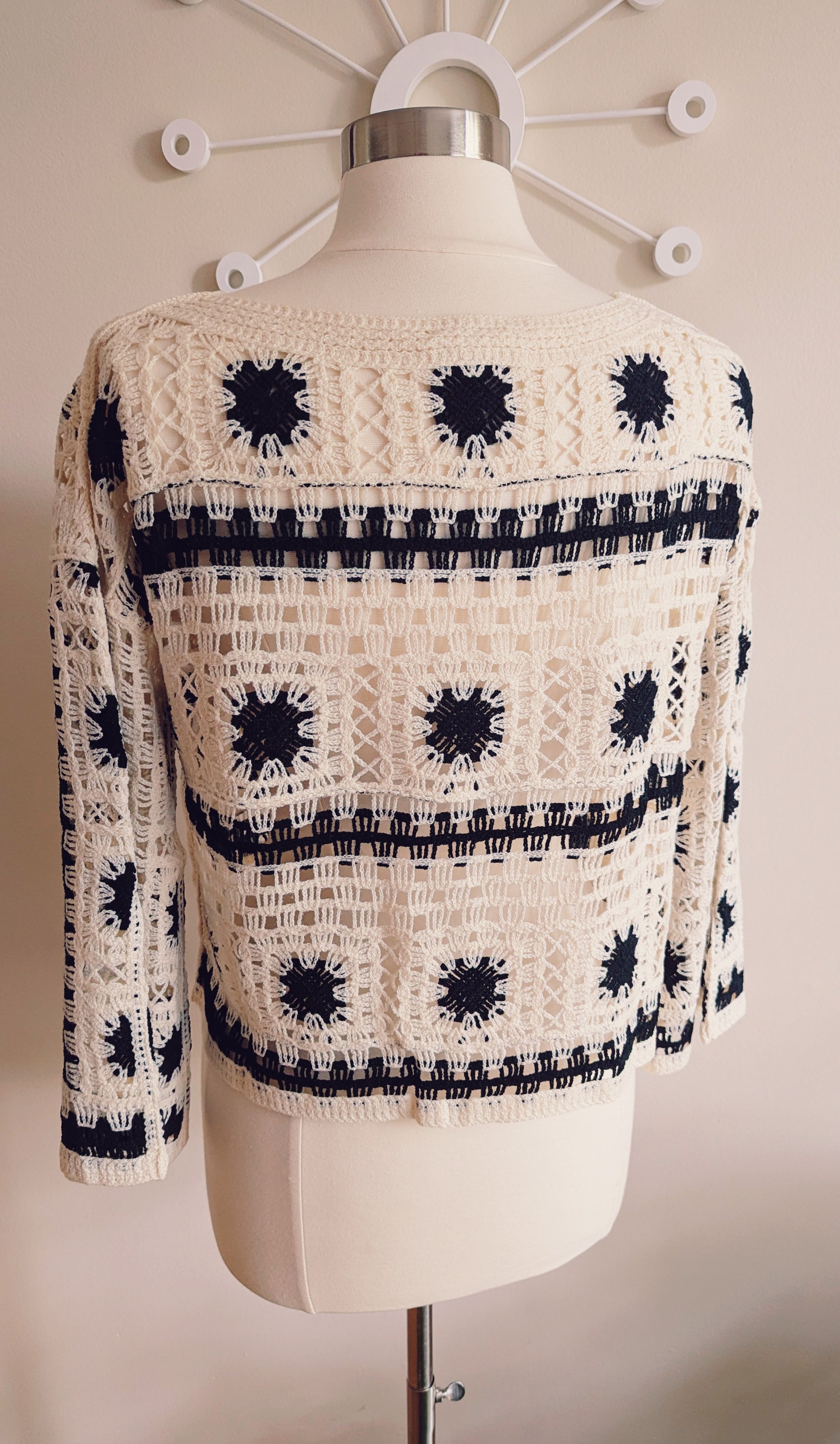 Crochet Boatneck Top