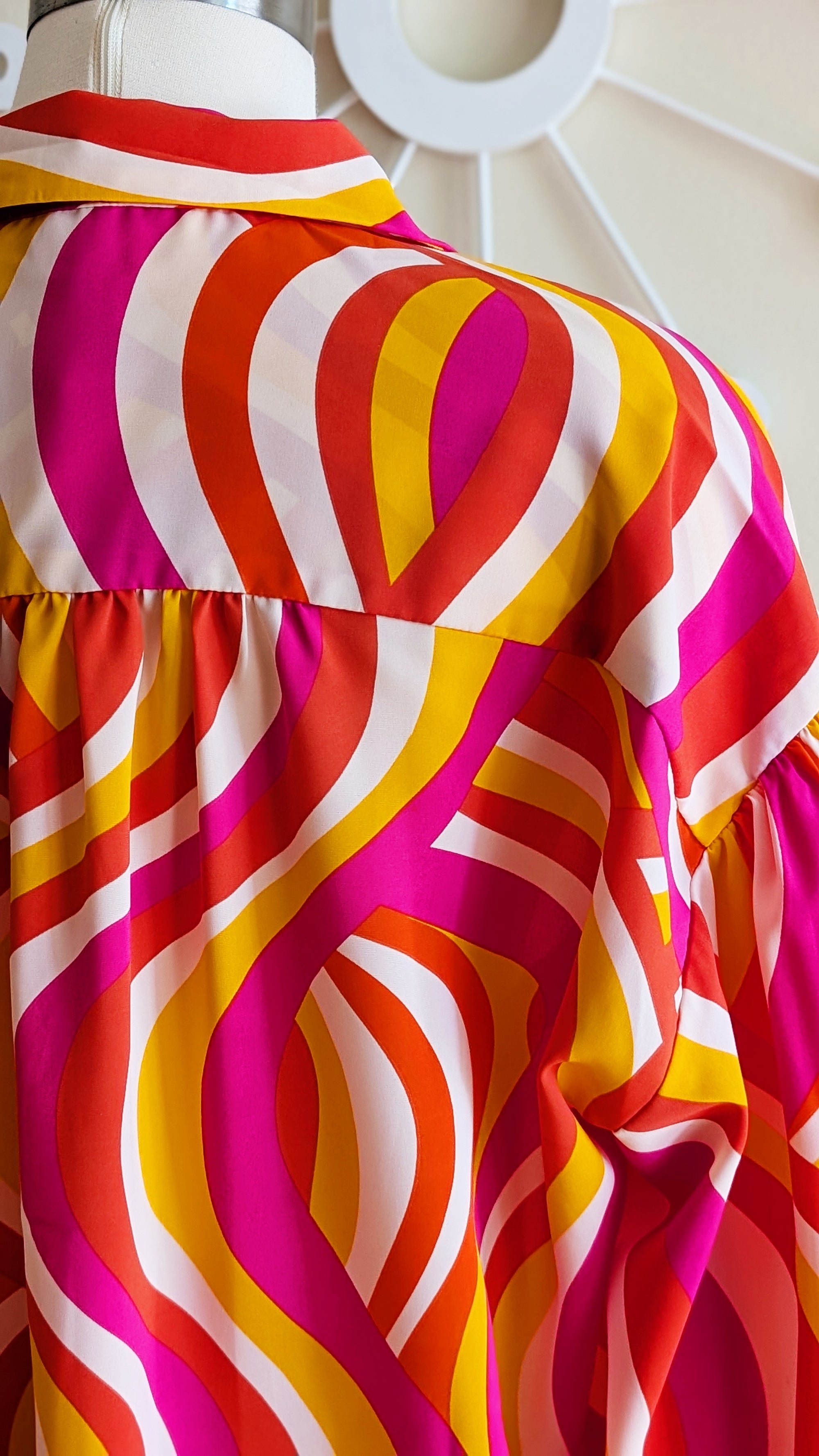 Disco Button Down Top