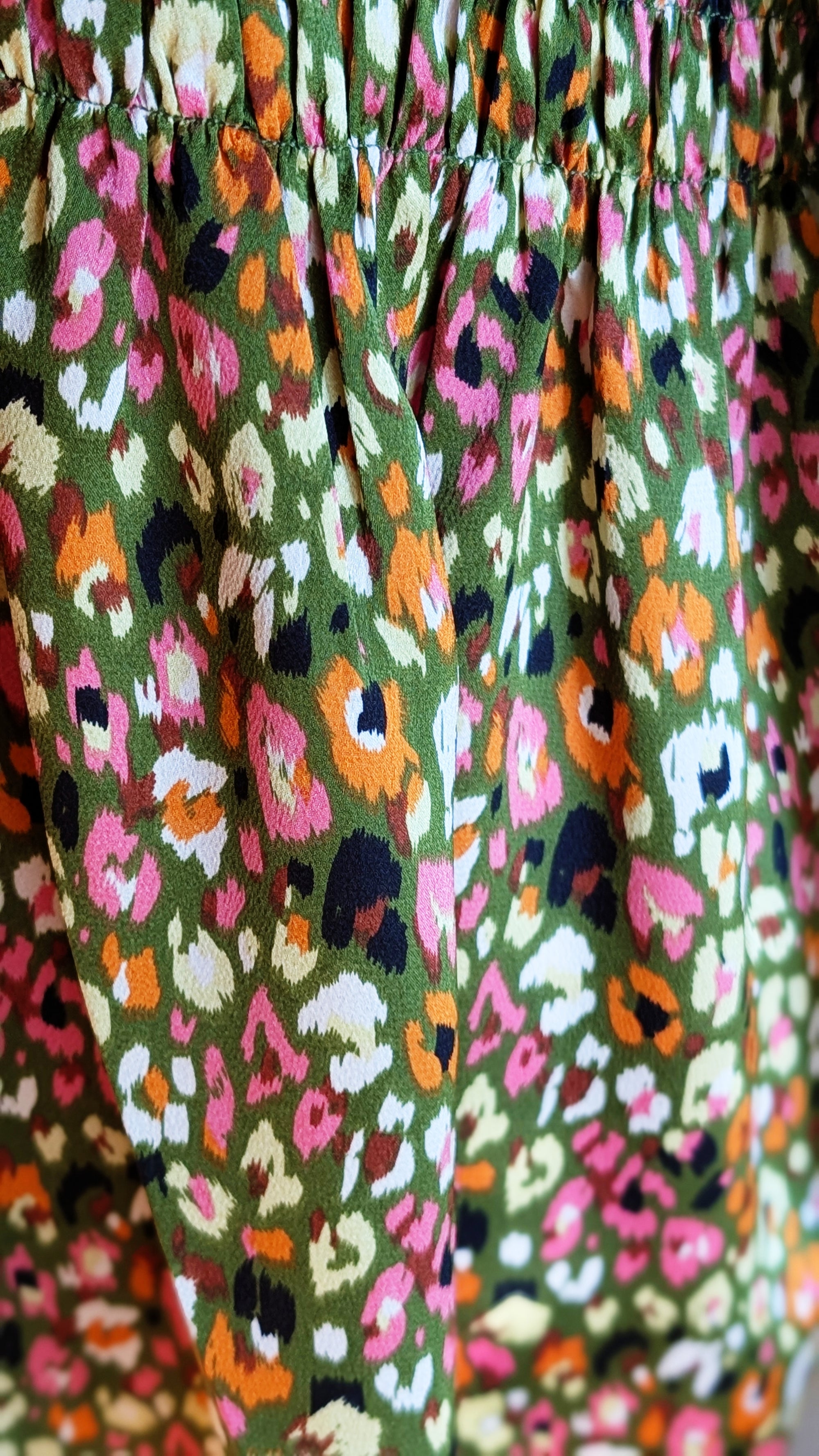 Floral Smocked Babydoll Top