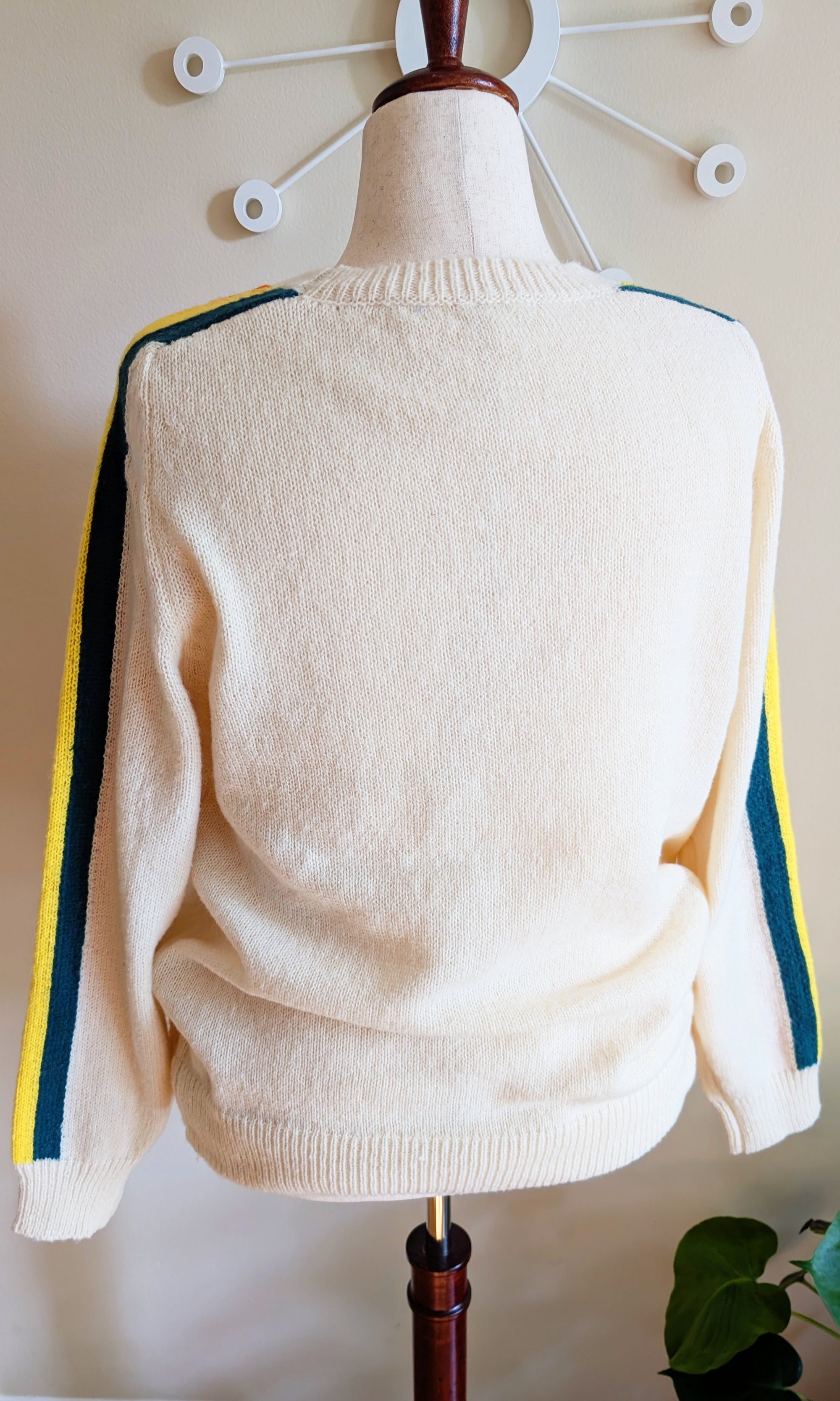 Good Vibe Rainbow Sleeve Sweater