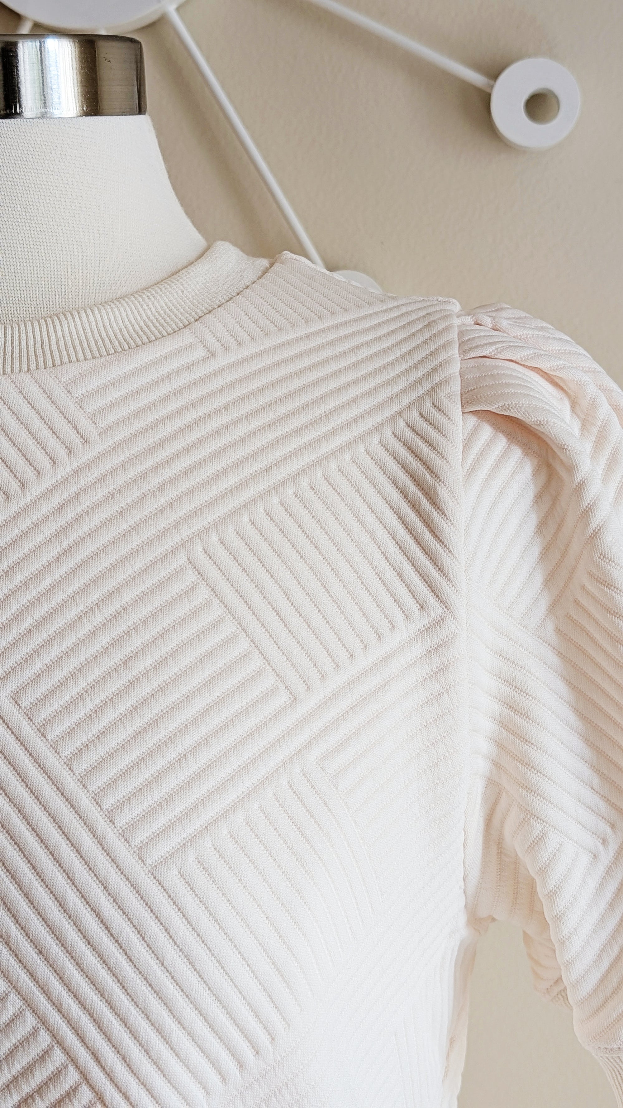 Textured Shift Dress