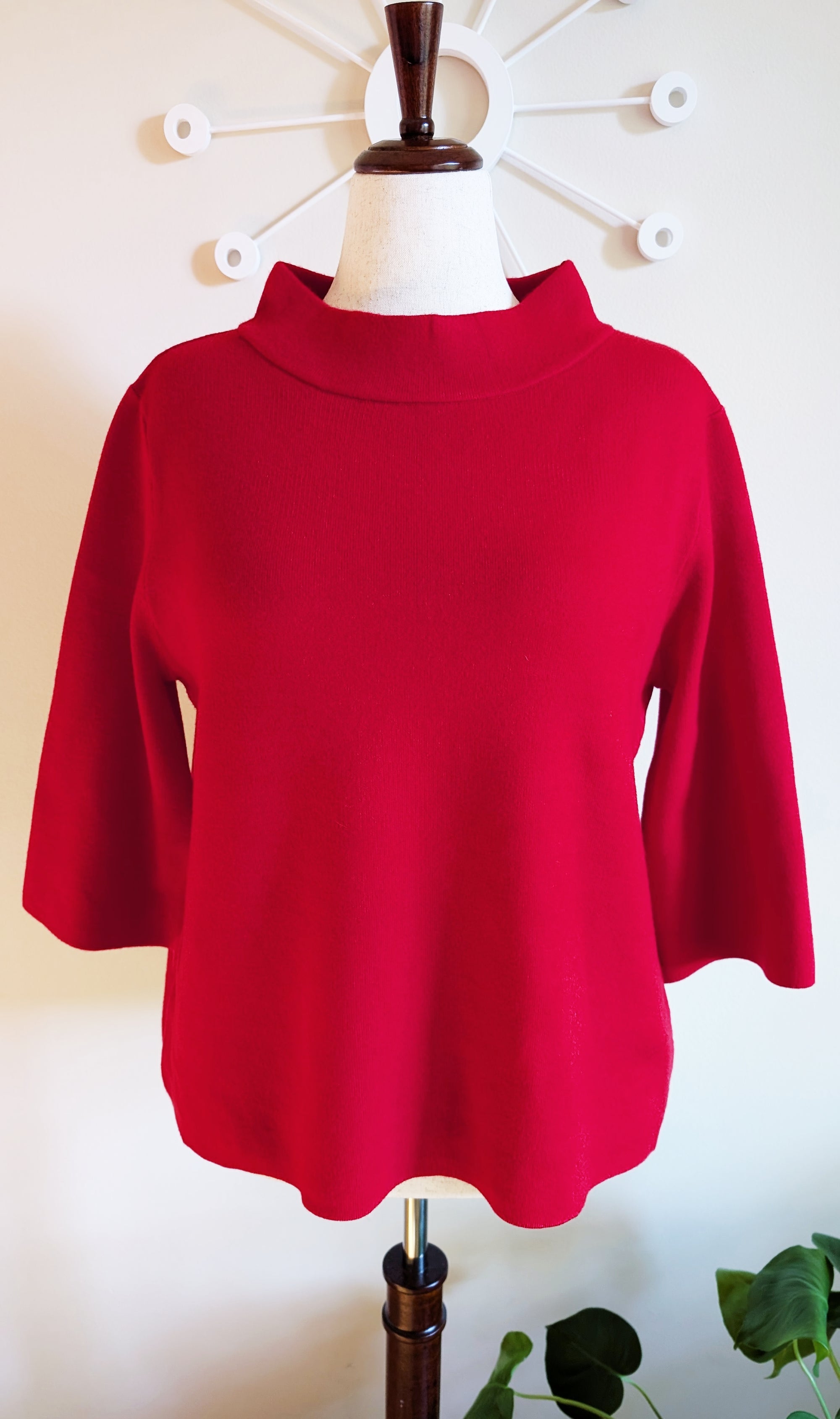 Soft Mock Neck Sweater