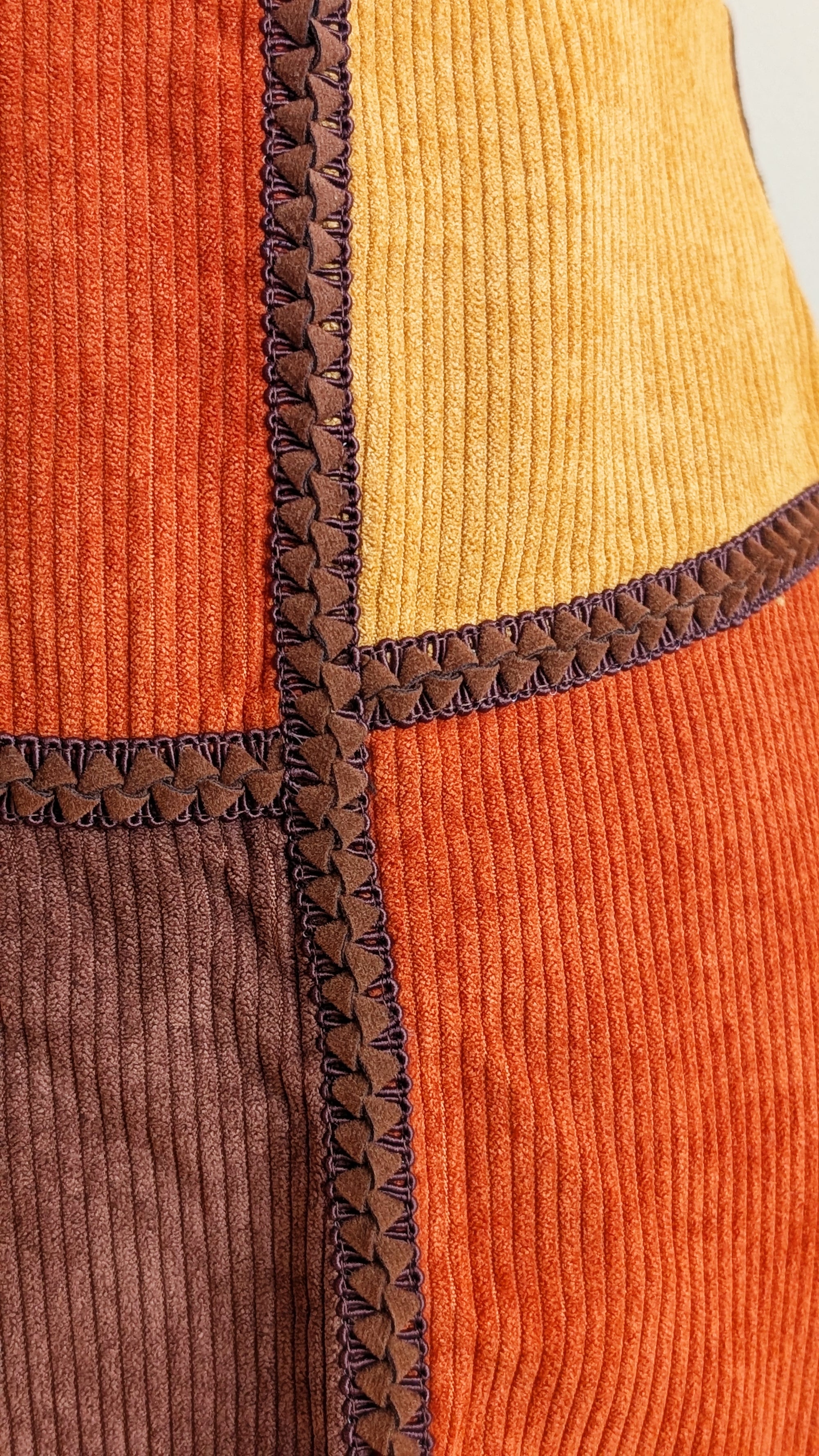 Retro Corduroy Skirt