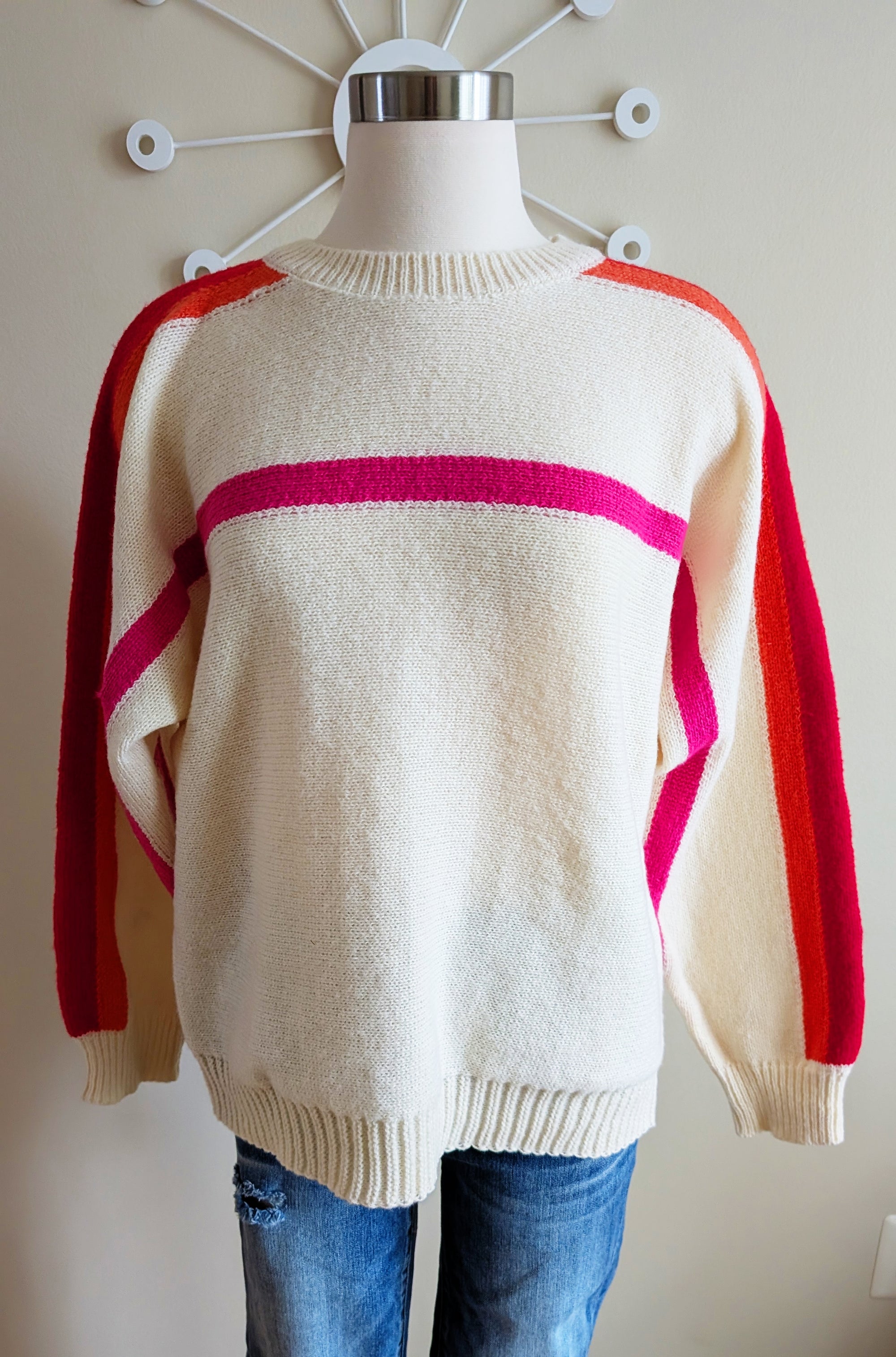 Retro Stripe Sweater