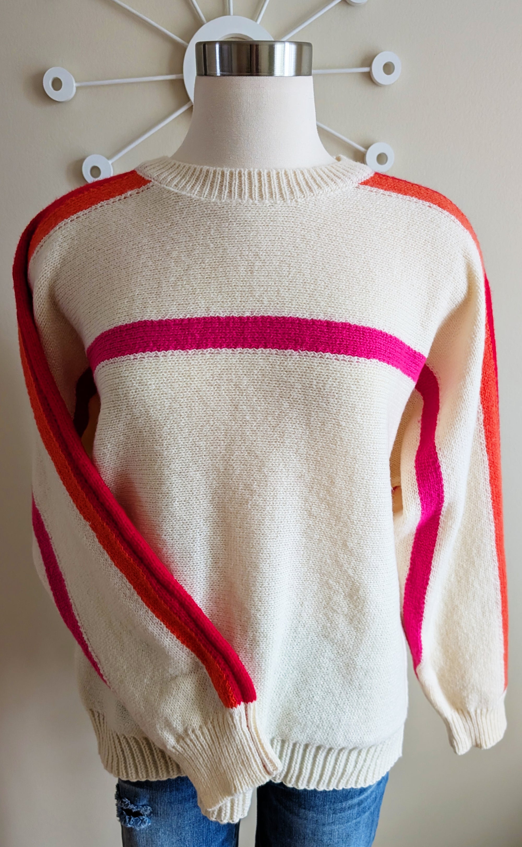 Retro Stripe Sweater