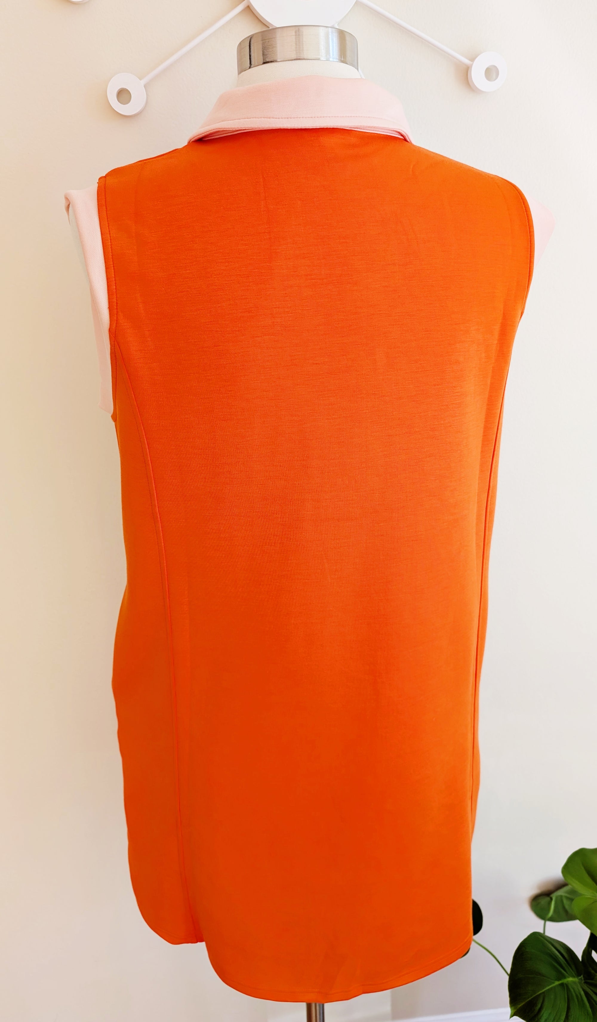 Sleeveless Polo Dress