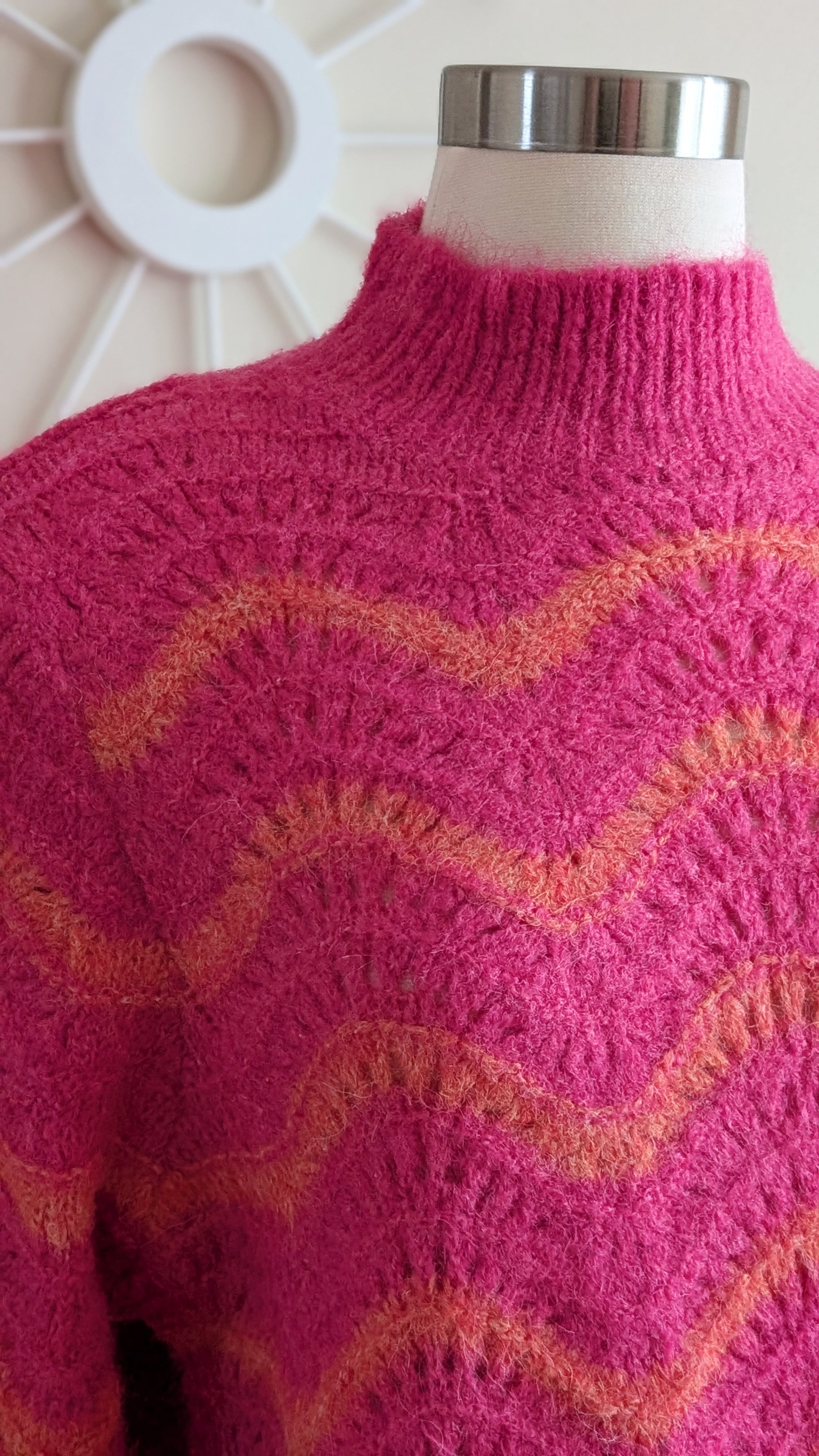 Soft Wavy Striped Sweater
