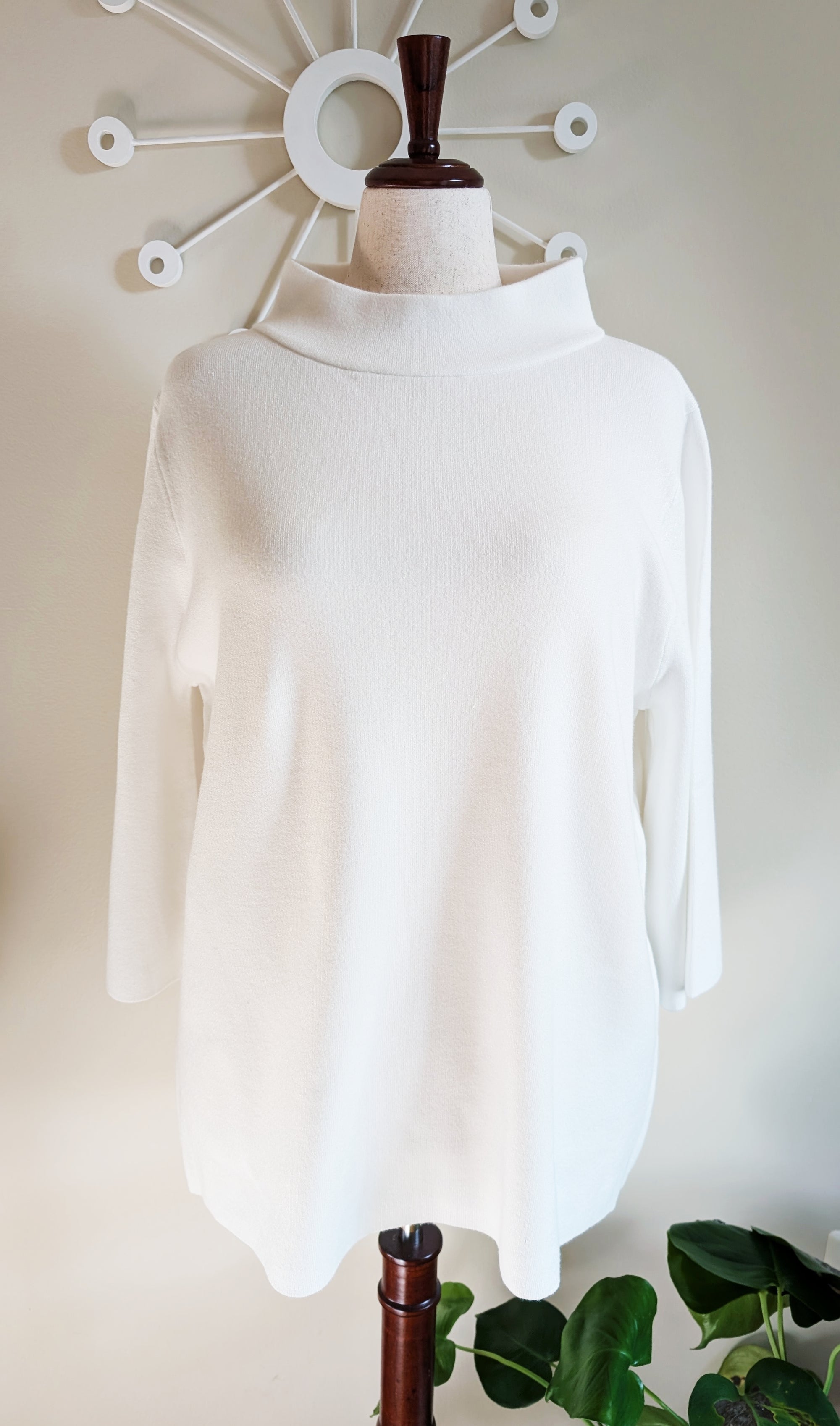 Soft Mock Neck Sweater
