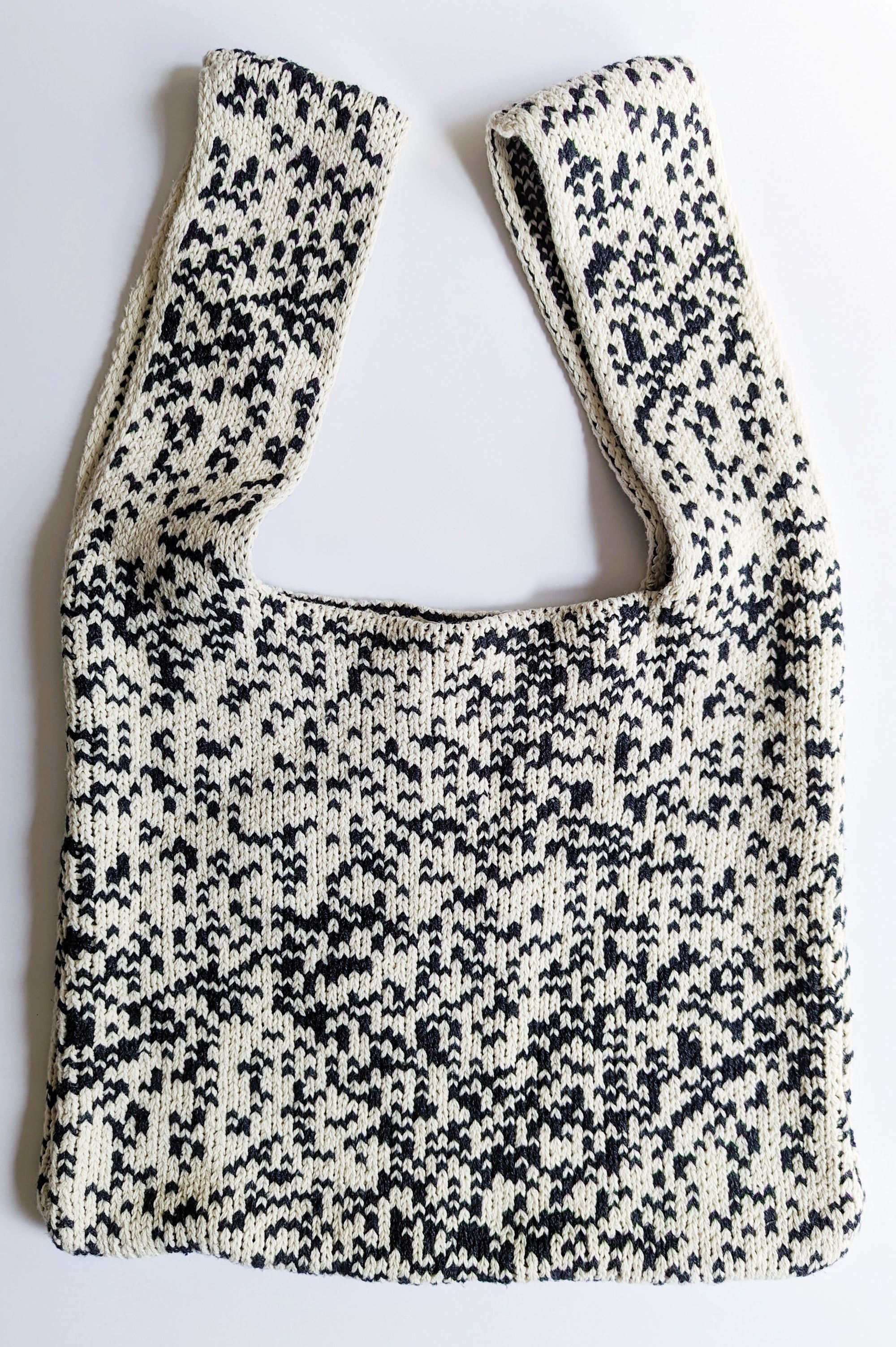 Speckled Knit Bag