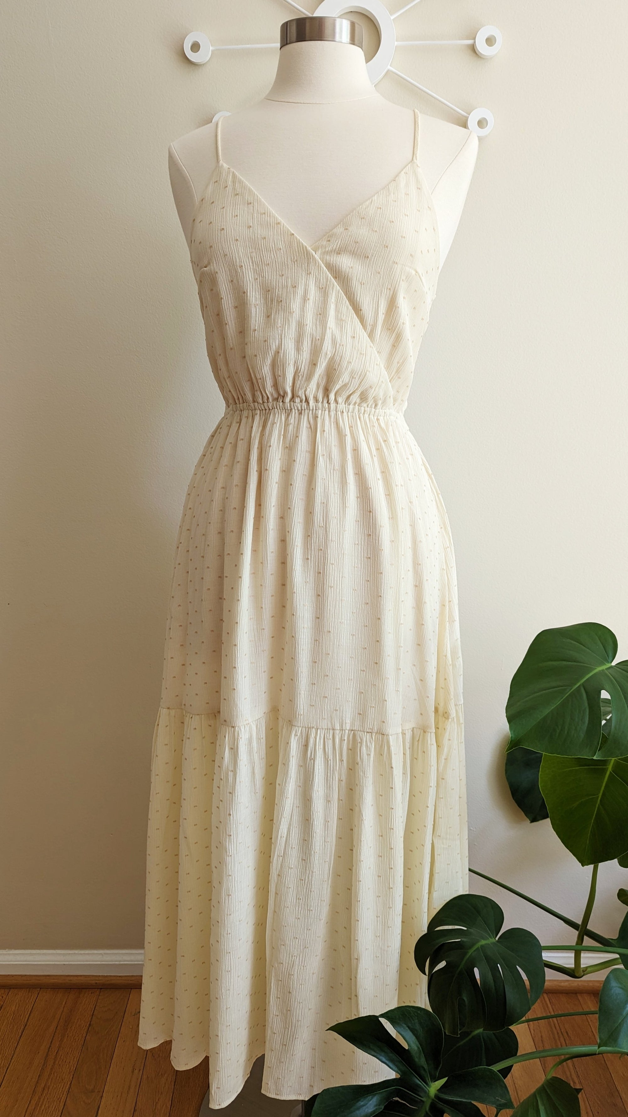 Ivory Summer Maxi Dress