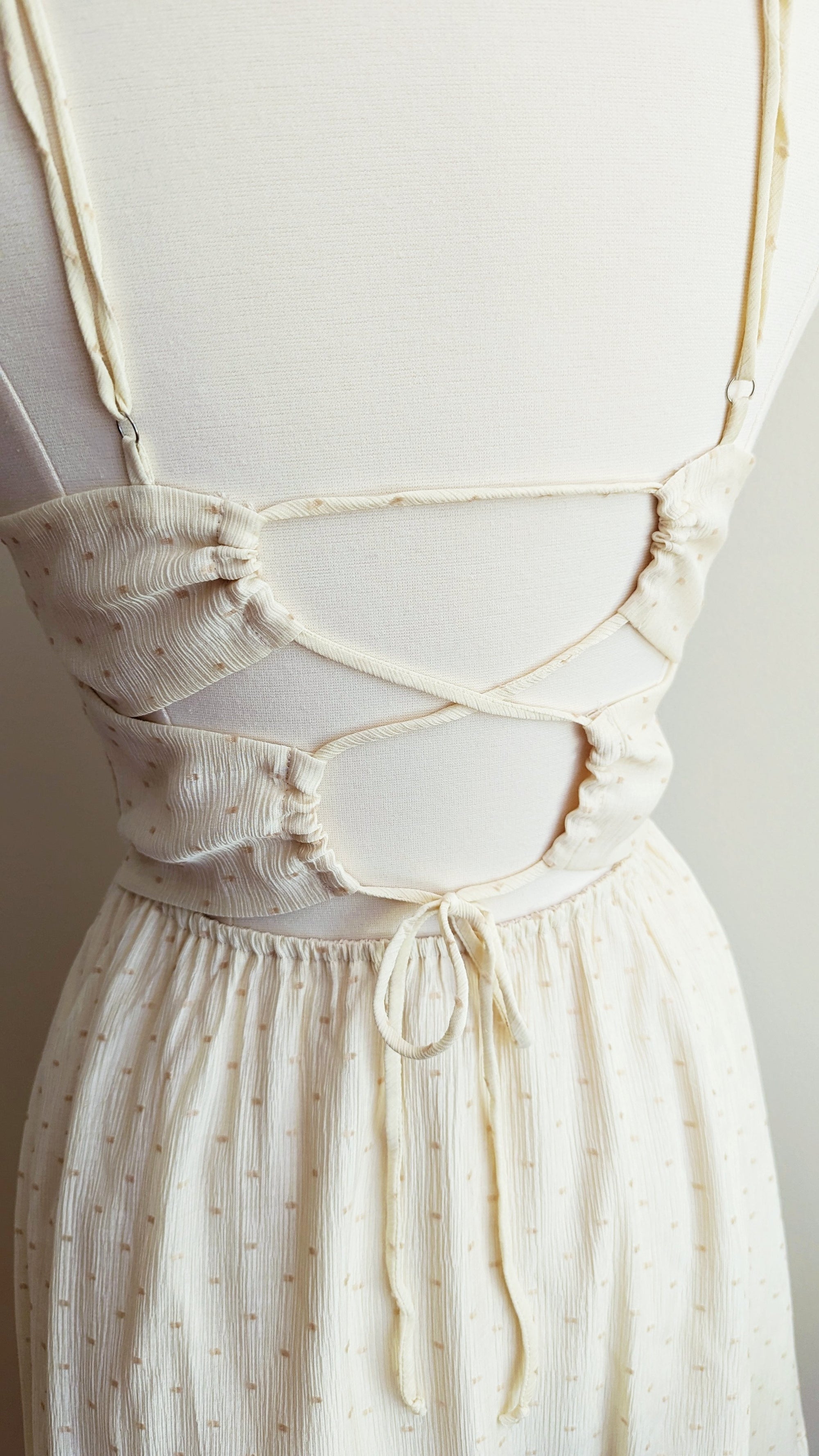 Ivory Summer Maxi Dress