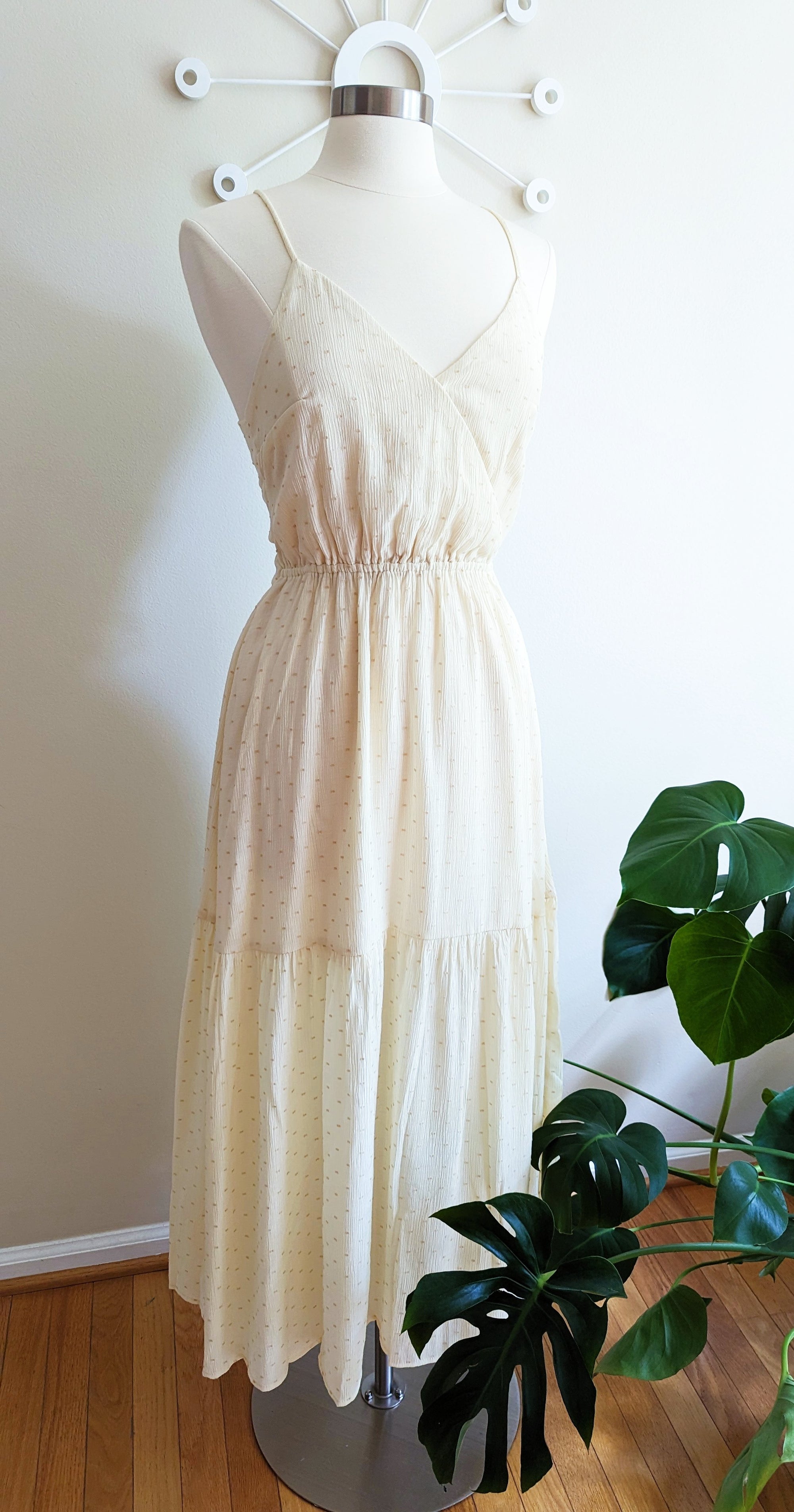 Ivory Summer Maxi Dress