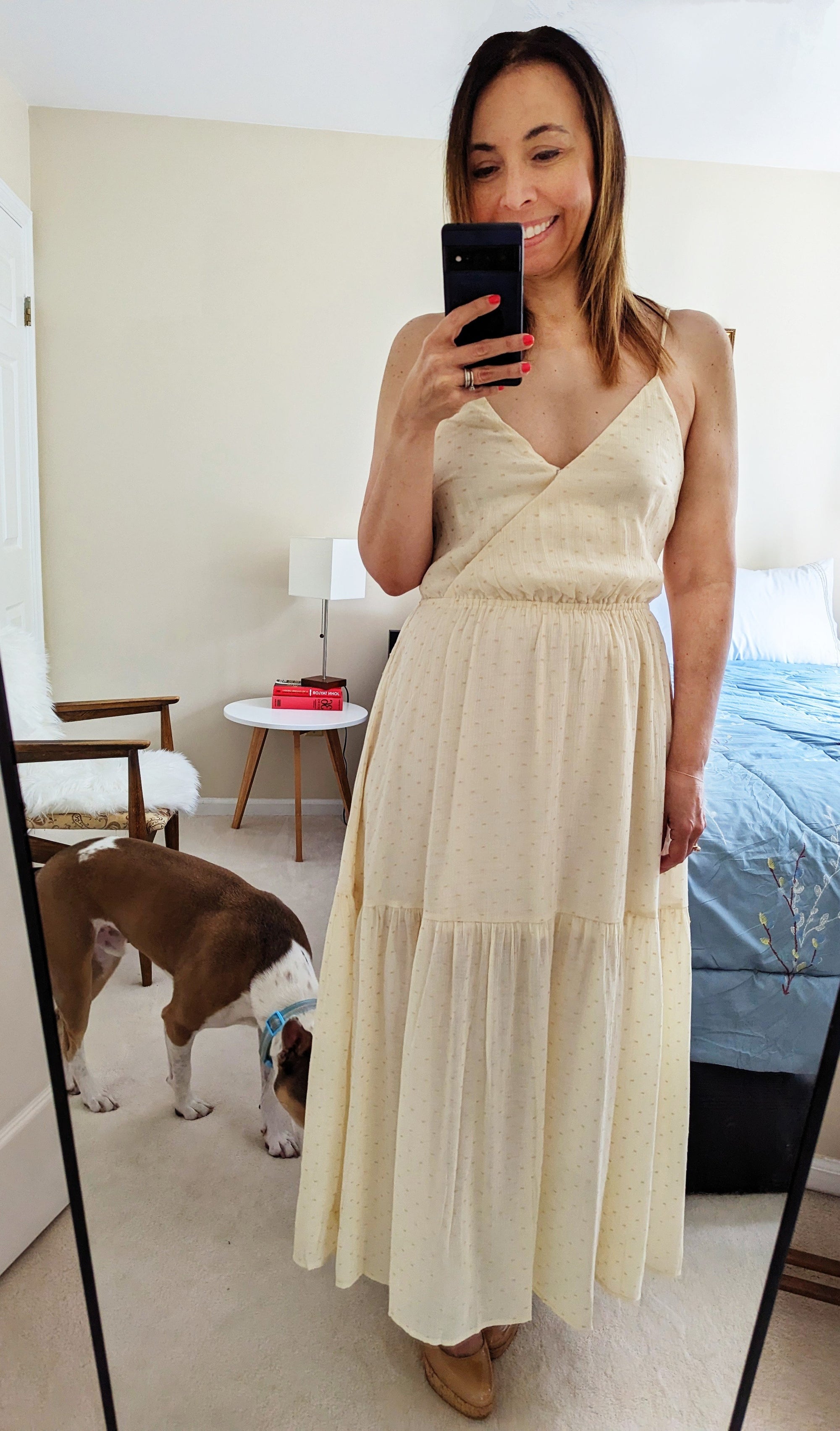 Ivory Summer Maxi Dress