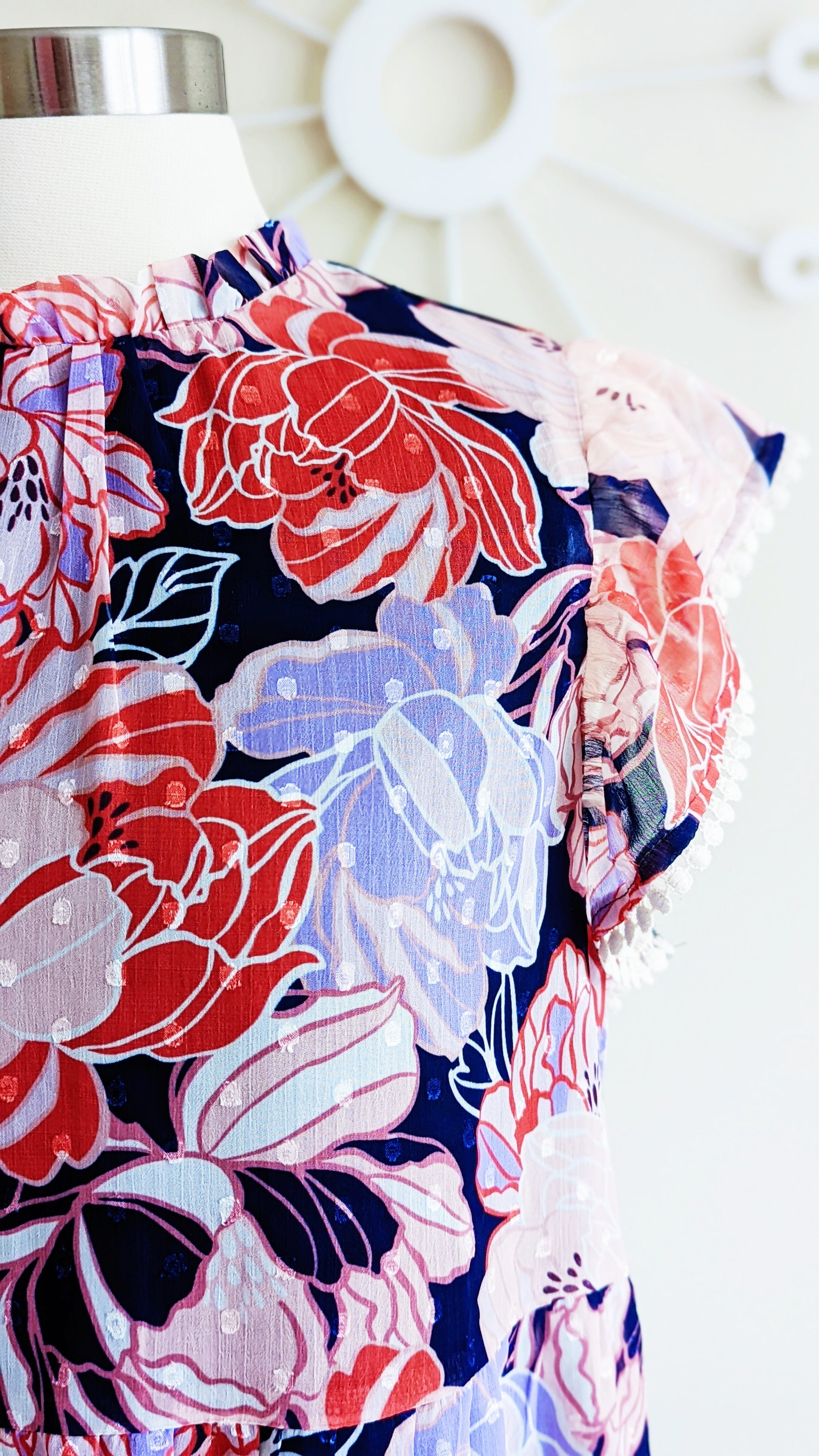 Floral Tiered Print Dress