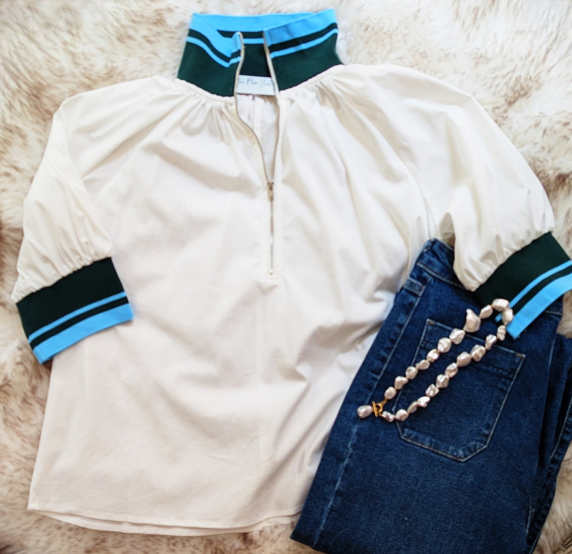 Tennis Club Half Zip Top